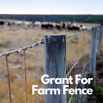 Picture Grant For Farm Fence