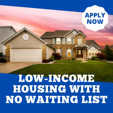 Low-Income Housing With No Waiting List